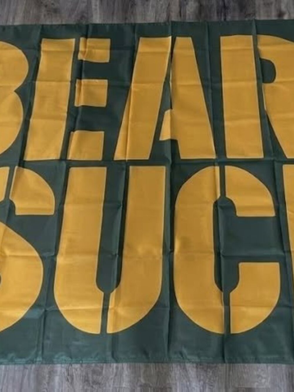 Green Bay Packers Bears Suck Flag 3ft by 5ft